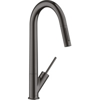 Hansgrohe Axor Starck 270 mit Ausziehbrause Eco Brushed Black Chrome (12800340)