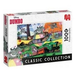 JUMBO Verlag Puzzle 18824 - Disney Classic Collection Dumbo, Puzzle, 1000 Teile, 1000 Puzzleteile bunt
