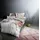 FLEURESSE Aspen Rehe Bäume Winter Beige 155 x 220 cm + 2 x 80 x 80 cm