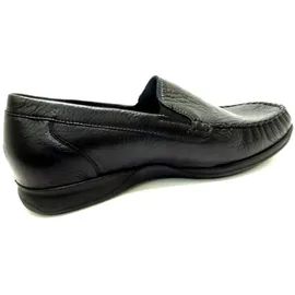 WALDLÄUFER Komfort Slipper Herko Herren, 353637343432 Schwarz 42 EU - Schwarz