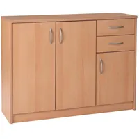 Die Möbelfundgrube Kommode 109 x 86 x 35 cm buche nachbildung