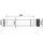 alcadrain M901 Anschlussdichtung + Abflussrohr + Manschette 45×58×25