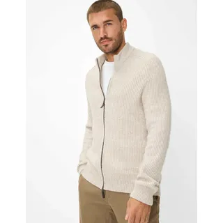 Brax Herren, Strickjacke Style JORIS, hellbeige, Gr. XXL