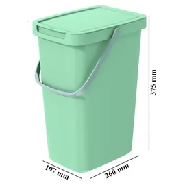 Prosperplast Systema Q 12 l Grün
