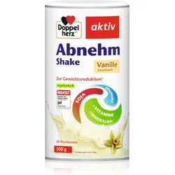 Doppelherz Weigh Loss Shake Mischung zur Zubereitung von Cocktails zur Unterstützung der Gewichtsabnahme Geschmack Vanilla 500 g