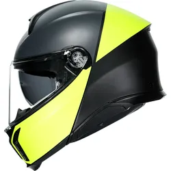 AGV Tourmodular Balance, Klapphelm - Matt Schwarz/Neon-Gelb/Grau - S