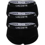 Lacoste Slips unifarben schwarz XXL 3er Pack