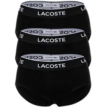 Lacoste Slips unifarben schwarz XXL 3er Pack