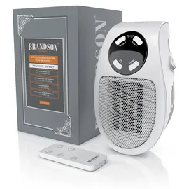 Brandson Heizlüfter 500 W Weiß
