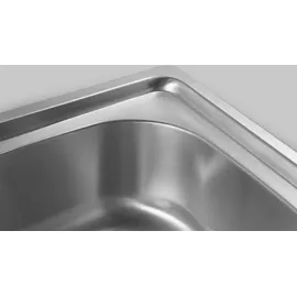 a&n&a aQualine Küchenspüle 81 x 46 cm Silber
