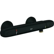 Grohe Grohtherm 1000 Thermostat-Brausebatterie - schwarz matt