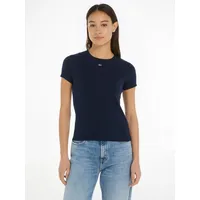 Tommy Jeans T-Shirt 'ESSENTIAL' - Blau,Rot,Weiß - XL