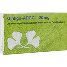 KSK-Pharma Vertriebs AG Ginkgo-ADGC 120 mg Filmtabletten 20 St.