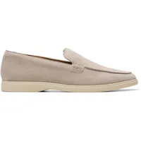 CLARKS Herren. Torford Easy Mokassin, Grey Suede, 42.5 EU