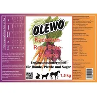 Olewo Karotten-Rote Bete-Pellets 1,5 kg