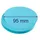 Franken Moderationskarten blau Ø 9,5 cm, 500 St.