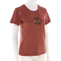 Chillaz Iseo Out in Nature Damen T-Shirt-Dunkel-Rot-34