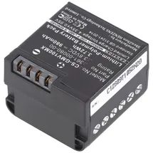 AccuCell Akku passend für Garmin VIRB XE Akku 010-12256-01, 361-00080-00, GMICP902624