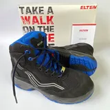 ELTEN Sicherheitsschuhe Damen Stiefel Ambition blue Mid ESD S1 Arbeitsshuhe Sicherheitsstiefel 76733