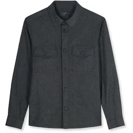 Olymp Hemdjacke Overshirt Blau XL