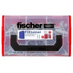 FISCHER   FIXtainer - SX-Dübel und Schrauben-Box (210 Teile)