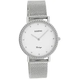 Oozoo Damen Uhr C20050 Vintage Series D2UOC20050 - Silber