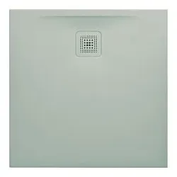 LAUFEN Pro Duschwanne H2109500770001 Marbond Ablauf seitl hellgrau