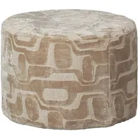 Woood DAHEIM Hocker Yago Stoff Braun