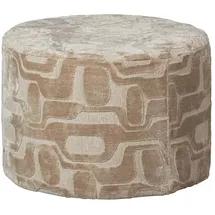 Woood DAHEIM Hocker Yago Stoff Braun