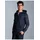 TRIGEMA Sweatjacke "TRIGEMA Sweatjacke mit Kapuze", Herren, Gr. S, blau (navy), 70% Baumwolle, 30% Polyester, Basic, Sweatjacken