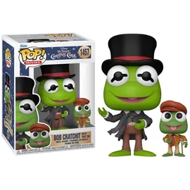 Funko, LLC The Muppets Christmas Carol - Kermit mit Tiny Tim 9 cm