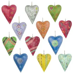 Signes Grimalt  Künstliche Pflanzen Herzen Set 12 Einheiten  in Multicolor, Einheitsgrösse