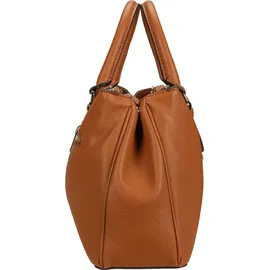 GUESS Handtasche Calebra Hobo Status Satchel Bag Cognac