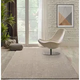 MERINOS »Forest 340«, rechteckig, 25 mm Höhe, Shaggy, uni meliert, sehr dicht und weich, Wohnzimmer beige B/L: ca. 80x150 cm - beige
