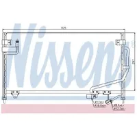 Art-Pol Nissens Kondensator, Klimaanlage