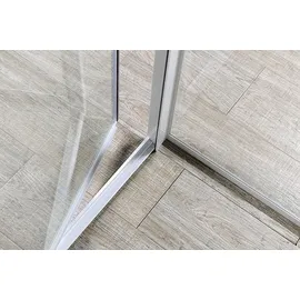 Aqualine Amico Dusch-Drehtür 104 x 185 cm Klarglas