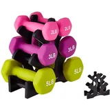 Hantelständer Kleiner Hantelständer Tragbarer Hantelständerhalter 3 Etagen, Schwarz Gymnastikhantelbaum Hantelscheibenständer Gymnastik Hanteln Für Krafttraining Gymnastik Und Fitness