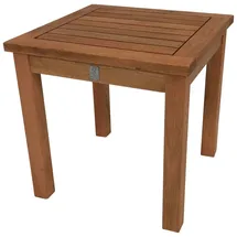 FRG Beistelltisch 40x40cm Eukalyptusholz - Braun