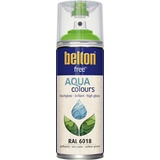 belton free Lackspray Acryl-Wasserlack 400ml gelbgrün hochglanz