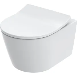 TOTO RP Compact Wand-WC mit WC-Sitz Weiß