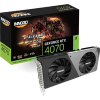 Inno3D GeForce RTX 4070 Twin X2, 12GB GDDR6, HDMI,