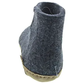 Glerups Hüttenschuhe Blau 40
