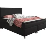 Inter Boxspringbett 180 x 200 cm H3 schwarz