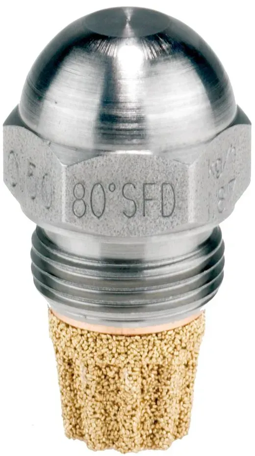 Danfoss Öldüse SFD 0,45 gal/h, 45 Grad, Stahldüse 030F4006