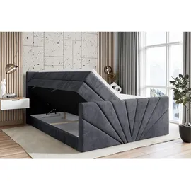 altdecor Miltio-Z King 160 x 200 cm H3 Dunkelgrau