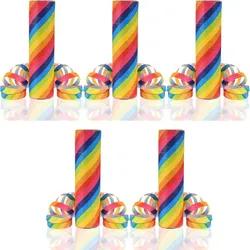 5 Luftschlangen bunt