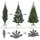 CASARIA Weihnachtsbaum künstlich grün 140 cm