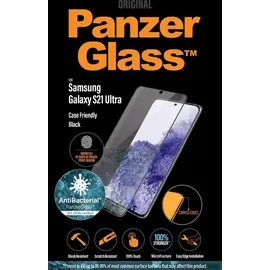 Panzer Glass PanzerGlass Case Friendly Antibakterieller Screen Protector Samsung Galaxy S21 Ultra - Schwarz