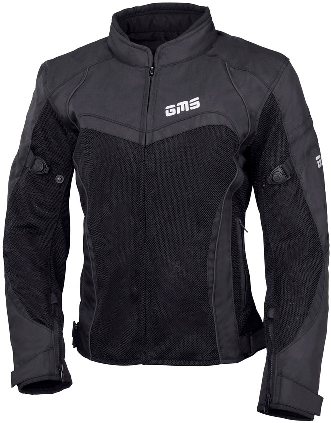 GMS-Moto Tara, veste textile femme - Noir - XXL