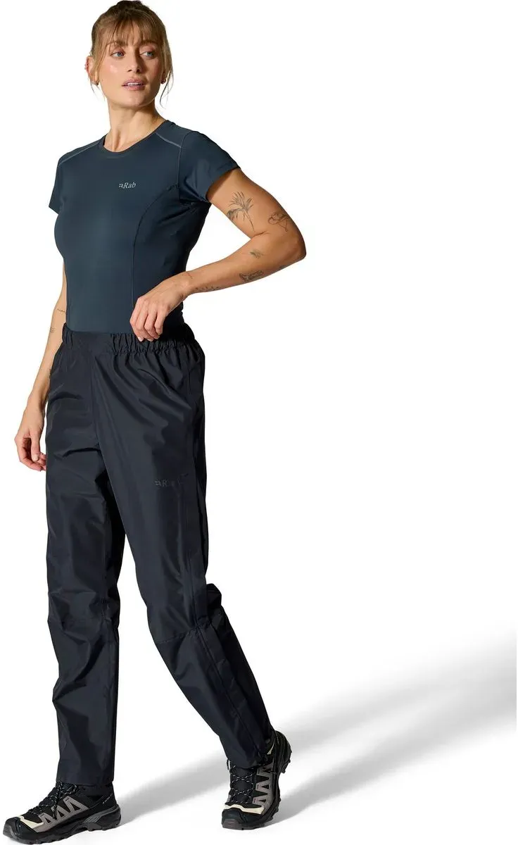 Rab Downpour Pants Wmns black (BLK) 16 Regular